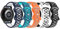 Armband kompatibel für Withings ScanWatch 42mm, Steel HR 40mm, Steel HR Sport 40mm einstellbar atmungsaktiv Sport Ersatz Armband für Withings ScanWatch Horizon (5er Pack A)