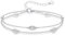 LOUISA SECRET Pferdeaugen Armband Damen 925 Sterling Silber Zirkonia Gold Armbänder Verstellbar Valentinstag Muttertag Geburtstags Weihnachten Geschenk für Sie Frauen Freundin mama
