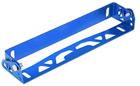 TKSE Universal Car Styling-Nummernschildrahmen Einstellbare Racing Nummernschildhalter Blau