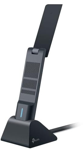 TP-Link AXE5400 WiFi 6E USB Adapter for Desktop PC (Archer TXE70UH) Tri-Band Wireless Network Adapter, Ultra-Low Latency, MU-MIMO, OFDMA, Refined Security, WPA3, Supports Windows 11/10