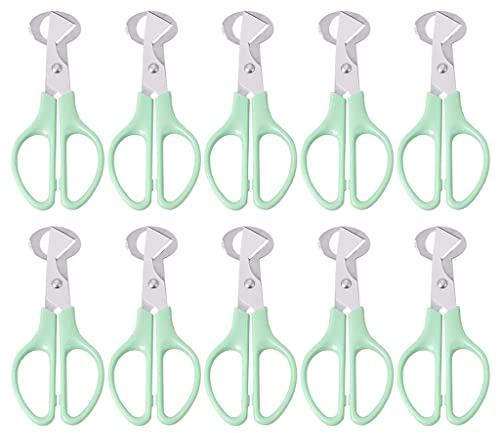 for Quail Egg Scissors Quail Egg Opener Cutter Stainless Steel Cutting Egg Tools Dining Gadge Quail Egg Cutter Scissors