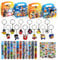 86Pcs Dragon Ball Party Mitgebsel, Dragonball Kindergeburtstag Geschenk, Dragon Ball Party Schachteln, Schlüsselanhänger, Party Klatschen Armband, Aufkleber, für Jungen Mädchen Geschenke Party Zubehör