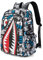 FANDARE Zaino per bambini Ragazzo Zainetto bambino Zainetto Scuola Galaxy Borsa Scuola Zaino leggero con porta di ricarica USB Zaini Casual Adolescenti Zaini scuola Borse da scuola Borse Zainetto