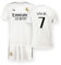 Real Madrid - Maillot et Pantalon Domicile Saison 24/25, Vini Jr., 12 Ans, Réplique Avec Licence Officielle