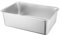 Stainless Steel Litter Box Cafe Semi-enclosed Litter Box Extra Large Extra Easy Covered splash Large Potty Clean litter seat metal metal system training toilet,litter box train train kwitter,