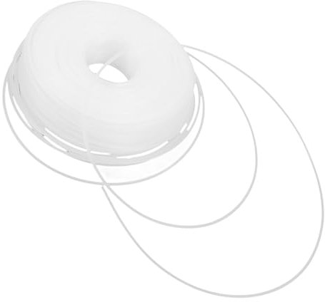 Yardwe Rasentrimmerfaden 2 4 Mm Quadratisch 100 M Nylon-trimmerfaden Für Fadentrimmer Einfacher Austausch