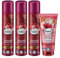 4er Set: Trockenshampoo Warm Wishes, 3x200 ml Volumen & Griffigkeit - Creme-Öl Bodylotion 1 x 200 ml