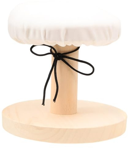 KICHOUSE Taburete De Planchar Multifuncional De Madera Mesa De Planchar Portátil y Ligera Soporte para Ropa para Espacios Reducidos