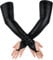 TIESOME Damen Vintage Fingerlose Satin Opernhandschuhe 1920er Jahre - Lange Handschuhe für Damen & Mädchen