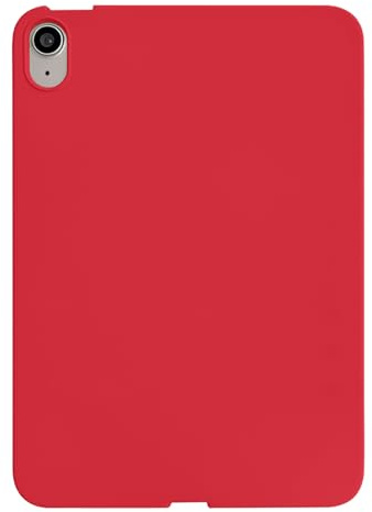 Schutzhülle für iPad Air 13 Zoll M3/M2 (2025/2024), UUcovers Slim Lightweight Soft TPU Back Shockproof Cover Flexible Silikon Bumper Schutzhülle Ultradünne Hülle für iPad Air 13 Tablet M3/M2, Rot