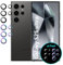 Heioloo 6 Pièces pour Samsung Galaxy S25 Ultra Verre Trempé Caméra Arrière Protecteur Film, Protection d'appareil photo pour Samsung Galaxy S25 Ultra, [HD Clear] [Multicolore + noir]