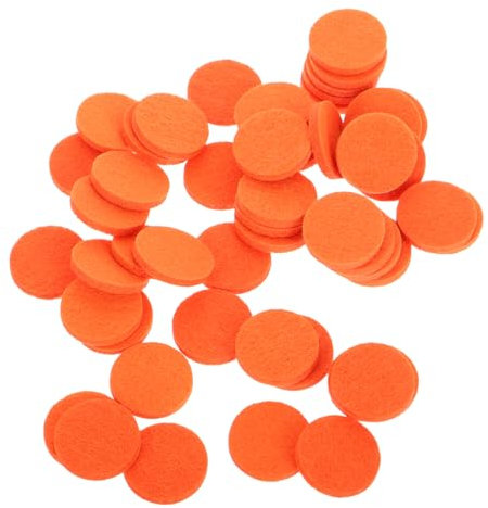OUNONA 50stücke Reusable Aromatherapy Pads Aus Baumwolle Für Auto Diffuser Effektive Geruchsneutralisation Verlängerte Duftabgabe Installieren Und Weich Für Frisches Fahrerlebnis
