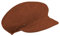 LOEVENICH Schirmkappe aus Wolle - Dehnbar, bequem und in One Size für Damen Cognac