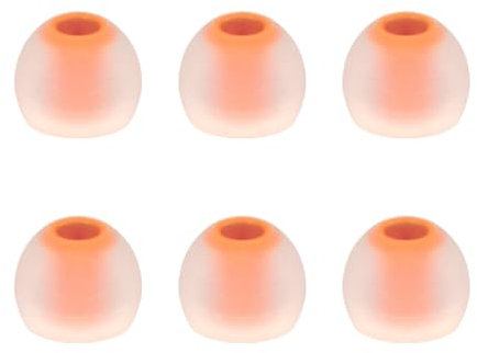 GMBYLBY 6pcs Silicone Earbud Tips Ensuring Secure for T180a, T280a, T380a, T110bt, T115bt, T120bt, T120a for Durability Use