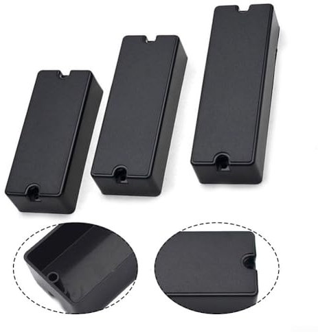 Humbucker Tonabnehmer für 4, 5, 6 Saiten Bassgitarren Dual Coil Design für verbesserten Klang und Leistung (5 Saiten)