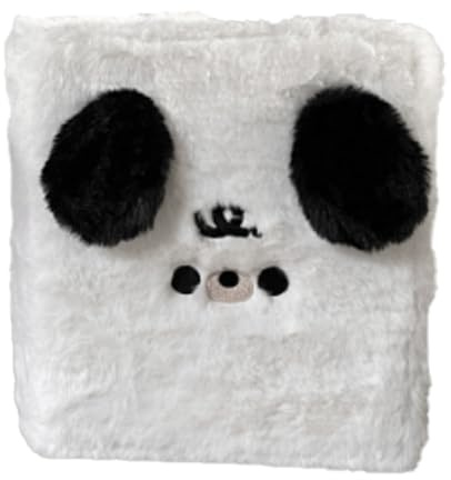 Aboiled A1-Cartoon Plush Binder, Photo Card Holder, Detachable Card Book Storage Book Kawaii Stationery Picture Albums Idol Photo Album Photocards Collect Book