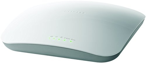 Netgear WNDAP360-100PES ProSafe Access Point Wireless N, DualBand Concorrente, 1 Porta Gigabit, Antenne Interne, Supporto di 128 Client, Bianco