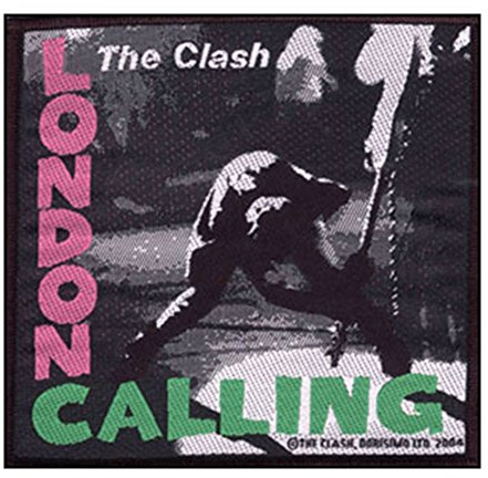 The Clash London Calling Official Patch (10cm x 10cm)