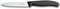 Victorinox Swiss Army 6.7703 Swiss Classic - Cuchillo de pelar recto (10 cm), color negro