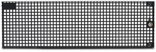 Inter-Tech 88887141 IPC Frontgitter 3U Schwarz, abschließbar