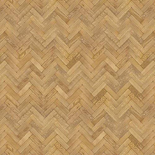 MyTinyWorld Dolls House Miniature Parquet Flooring 6 Inch Light Honey Oak Strip Effect