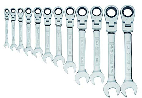 DEWALT Juego de llaves de trinquete, SAE, flexible, 12 piezas (DWMT19231)