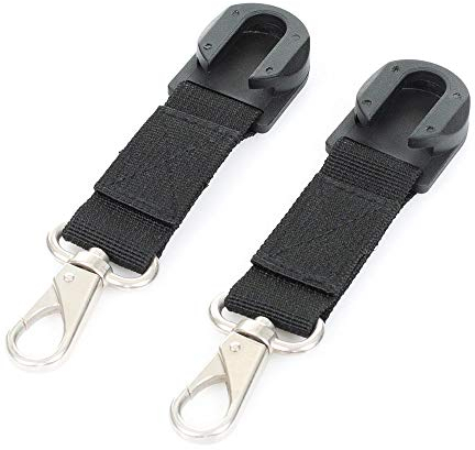 ABC Design Universal Wickeltaschenbefestigung - praktisches Kinderwagen-Zubehör - Farbe: black