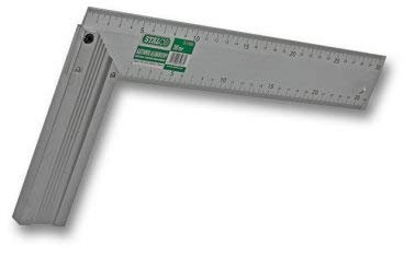 STALCO ALUMINIUM ANSCHLAGWINKEL 400mm Schreiner Winkel Anlegewinkel Messwinkel
