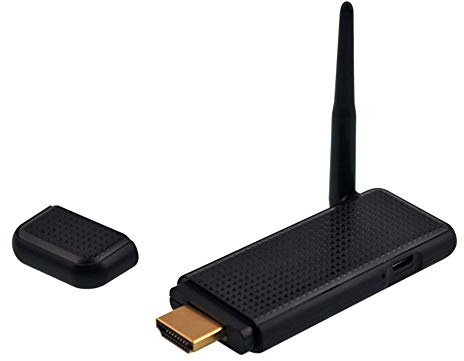 Mmd - Adattatore wireless HDMI con display WiFi, adattatore wireless, 1080p, per Android/IOS/TV/PC (nero)