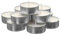 Besch Vela de Té Tealight sin Perfume duración 4h (Blanco, 10 Velas)