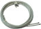 PEB Fune ZinCata Per Basculanti Pretagliata Gancio A 'T' (MM 4 X 3,0 MT) Argento