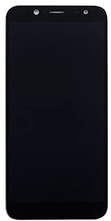 N+B Moniteur LCD à écran Tactile, Assemblage de numériseur d'écran Tactile avec Ensemble d'outils, pour Samsung Galaxy J6 2018 J600FN/DS Kit de pièces de réparation de Panneau LCD (Black)