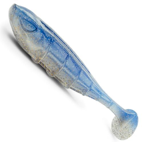 Nays Softbaits, Gummiköder zum Angeln auf Zander und Hechte VNM 12,8cm, Farbe:C-12