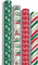 Clairefontaine 202084AMZC - Karton mit 12 Rollen Geschenkpapier Excellia 80g, 2x0,70m, ideal für Weihnachten, Hohoho, 1 Karton