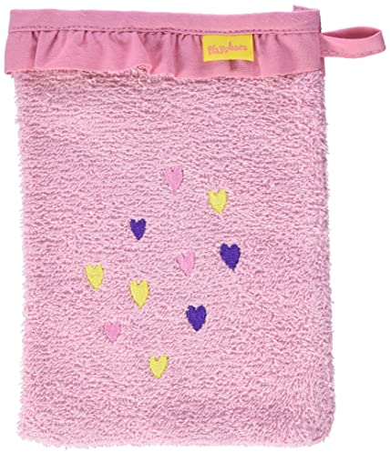 Playshoes Gant de Toilette éponge, Licorne Rose, Taille Unique Fille