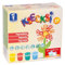 Feuchtmann KLECKSi Basic Mini+ | 4x150g Fingermalfarbe + 2 Malkarten | hautfreundliche Malfarben | ungiftig auswaschbar | kreatives malen ab 2 Jahren