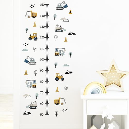 Messlatte für Kinder – Wandaufkleber für Schlafzimmer – Höhen-Diagramm – Geschenke für Jungen und Mädchen