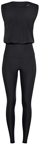 Winshape Damen Functional Comfort Jumpsuit JS102LSC, Schwarz, JS102LSC-BLACK-XXL