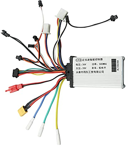 SHuuL Elektroscooter 36V 48V 500W Elektroroller bürstenloser Motorcontroller, geeignet for Roller Elektroscooter (Color : 36V 500W)