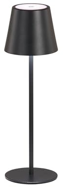 easy! BY FHL | Tischlampe Außenlampe Viletto | Akkulampe | USB | Höhenverstellbar | Ladezeit 3,5h, Leuchtdauer ca. 32h | Stufenlos Dimmbar | 1x LED 2 Watt, 3000 Kelvin, 190 Lumen