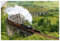 ARTland Wanddeko Wandtattoo selbstklebende Vinylfolie 90x60 cm Historisch Alt Dampfzug Eisenbahn Brücke Lanschaften Idyll Schottland U5CN