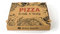 Hypafol Pizza-Box 100 Stück 28x28x4cm I Pizzakartons für Restaurants I extra Luftlöcher & raffinierte Falzung I lebensmittelecht I recycelte Kartonage I braun I viele Größen