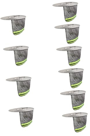 Uonlytech 10stücke Hardhat Sonnenblende Atmungsaktiver Nackenschutz Für Bauarbeiter Uv-Schutz Reflektierende Streifen Leicht Und Strapazierfähig Für BAU Und Eisenbahnprojekte