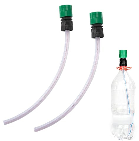 Dreuhuing 2 Battery Powered Pressure Washer Hose, Replacement Pressure Washer Extension Adapter for Cola Bottle, Washer Hose Connector for, Cordless Pressure Washer Connector Hose