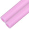 M METERXITY 2-Pack Pipe Insulation Foam Tube, 17 x 2.4(L x OD) Foam Pipe Covers, Pre-Slit Clamp Foam Protection for Padding/Bumper Corner Edge Protection/Handle Water Pipes [Pink]