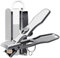 VOGARB Nail Clippers for Men Thick Nails Large Wide Jaw Opening Toenails Clippers for Seniors Long Handle Heavy Duty Portable Ultra Sharp Fingernail Cutter with Catcher for Adult Women (Silver Set)