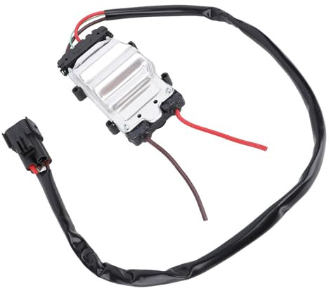 1137328144 Kühlerkühlungslüftersteuermodul mit Hochwertigen Elektronischen Komponenten, Staubdestellten Design für 3 Serien E90 E91 316i 318i 320i, E81 E87 E88 E82, Einfache