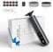 2in1 Electric Foot File, Foot Files for Hard Skin, 1800 mAh Waterproof Callus Remover for Feet,9 Speed Professional Foot Scraper Pedicure Tools with 30pcs Replacement Pads for Dry Dead Skin (Grey)