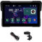 Uxsjakjsd Pantalla de Navegación DVR para Motocicleta de 7 Pulgadas, Reproductor Multimedia Inalámbrico Carplay para Android Auto con Bluetooth y Monitor Portátil.