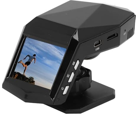 Luqeeg Front- und Heck-Dashcam, 10MP HD Nachtsicht Armaturenbrettkamera, Mittelkonsole Parfüm Dashcam | Rekorder Camcorder für Auto